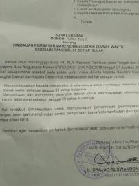 HIMBAUAN PEMBAYARAN REKENING LISTRIK